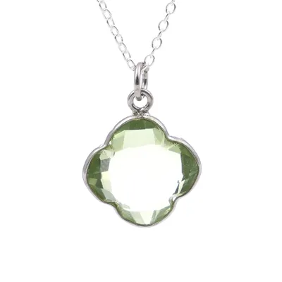 Produktbild von AILORIA CAPUCINE Halskette "Silber Grüner Amethyst"
