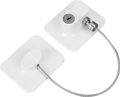 Productafbeelding van INF Zelfklevend Koelkastslot Zonder Boren 2-Pack Wit