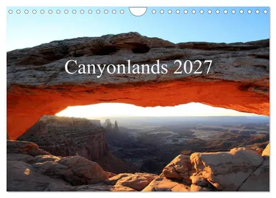 Produktbild von Canyonlands 2027 (Wandkalender 2027 DIN A4 quer), CALVENDO Monatskalender