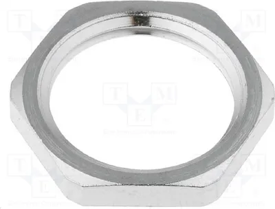 Immagine prodotto di Mutter; M20; Ottone; Nichel; Spessore: 3,5 mm; Chiave: 24 mm; 52103020 - Raccordi per guarnizioni meccaniche