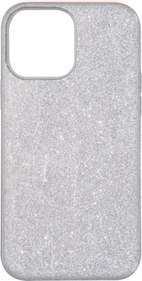 Immagine prodotto di Custodia glitterata per Apple iPhone 13 Pro Max - argento