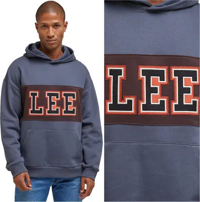 Produktbild von LEE Herren, Sweatshirt LM07RHA72, M, Blau, kapuzenpullover, , hoodie