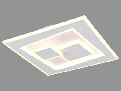 Obrázek produktu pro Stropní svítidlo LED, matně bílé, stmívatelné, dálkové ovládání, š 35,5 cm