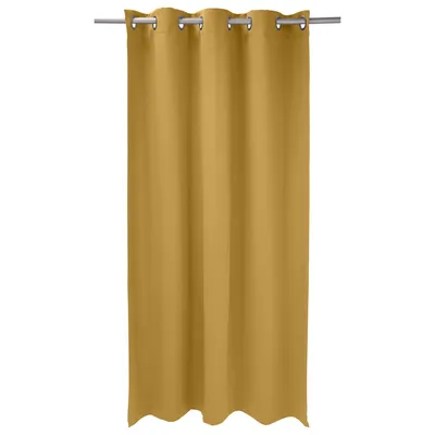 Produktbild von Verdunklungsvorhang 175x140 cm Öse Sand Vorhang Blickdicht Verdunkelung Thermo Gardinen Verdunklungsgardine Thermovorhang Verdunklungsgardine