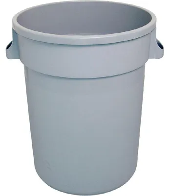 Produktbild von Abfallcontainer Rund, Grau, 120 Liter