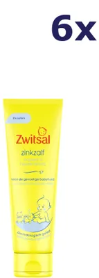 Obrázok produktu pre 6 x mast Zwitsal s obsahom zinku - 100 g
