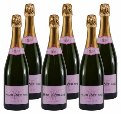 Produktbild von Henri de Verlaine Champagne Brut Rosé (6 x 0,75L)
