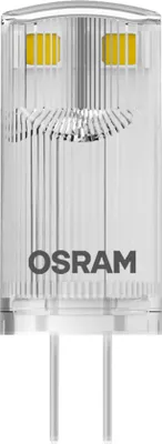 Produktbild von Osram P PIN 10 0.9W/2700K G4 LED-Kapsel, Sockel G4, 0,9 Watt, Warmweiß, 2700 K, 1kWh/1000h