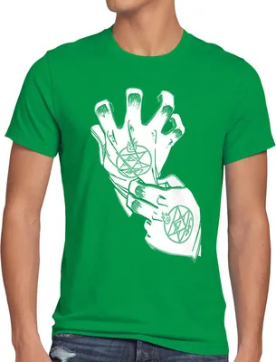 Produktbild von style3 Roy Alchemist Handschuh Herren T-Shirt fullmetal
