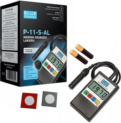 Zdjęcie produktu dla Urządzenie pomiarowe, lakier (grubość warstwy) BLUE TECHNOLOGY 0XP-11-S-AL