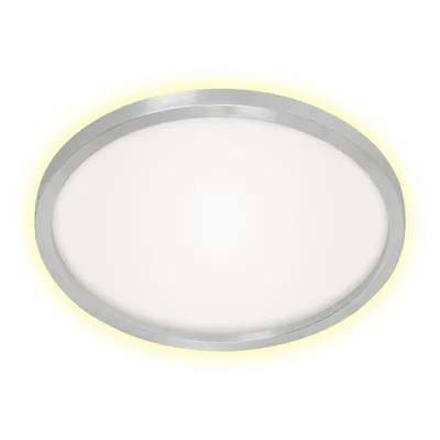 Produktbild von Briloner LED Panel Cadre alu Ø 42,5 cm warmweiß, Backlight-Effekt