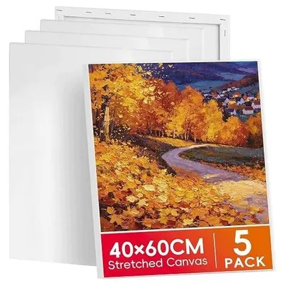 Zdjęcie produktu dla Płótno do malowania 30X40 cm zestaw 7 sztuk bawełna dla artystów
