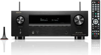 Obrázok produktu pre Denon AVR-X2800H DAB, 95 W, 7.1 kanály/kanálov, Stereo, 185 W, Upínacie svorky, A2DP, AVRCP, SBC