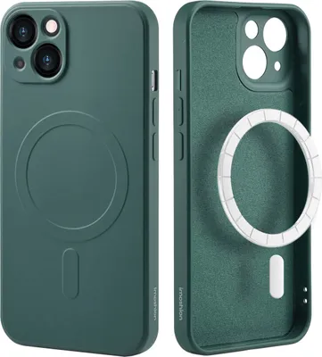 Produktbild von imoshion Color Back Cover mit MagSafe iPhone 13 - Dunkelgrün