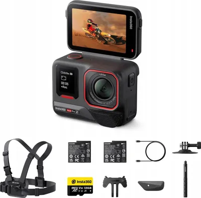 Immagine prodotto di Insta360 Ace Pro 2: fotocamera sportiva impermeabile 8K con kit invernale Leica