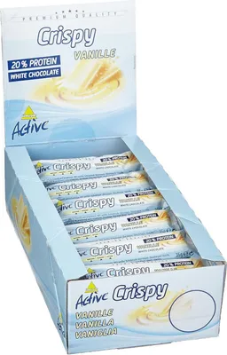 Produktbild von Inkospor Crispy – 24 Riegel a 35 g Vanilla