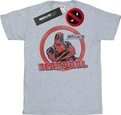Produktbild von Marvel - "Seriously" T-Shirt für Herren BI22973 (3XL) (Grau)