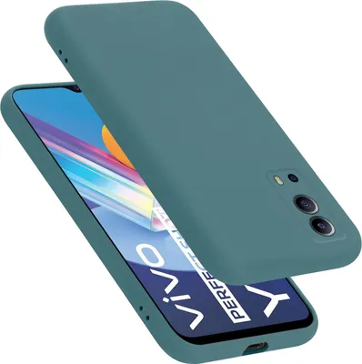 Produktbild von Cadorabo Schutzhülle für Vivo Y52 5G / Y72 5G Hülle in Grün Handyhülle Case Cover TPU Etui
