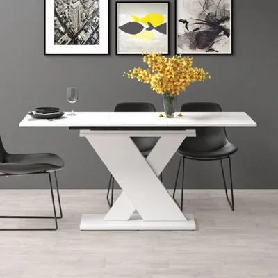 Immagine prodotto di Tavolo allungabile Axi 120x75x76H colore bianco