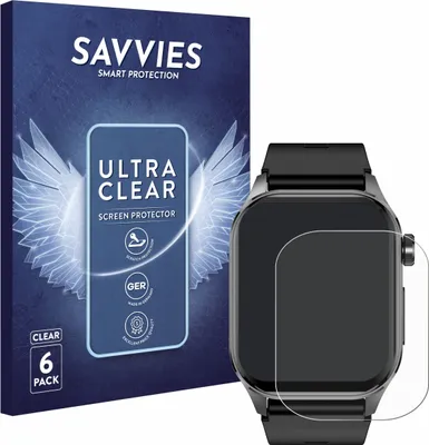 Produktbild von 6x Für Knauermann Pro 3 2024 (rechteckig) Schutzfolie Savvies Displayschutz Display Schutz Folie Klar Transparent