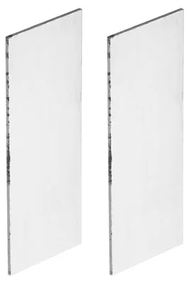 2 Stück 15N20 Stahlplatten 101,6x38x1,5 mm für Messerrohlinge