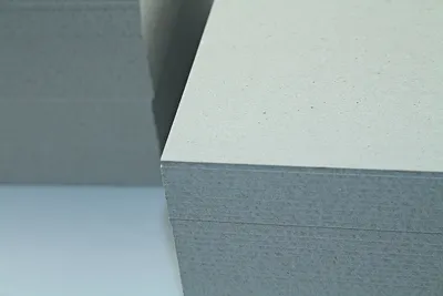 Produktbild von 10 Stück Buchbinderpappe Graukarton Format quadratisch ( 140 x 140 mm ) 3,0mm starke Graupappe Sonderformate des Kartons ist auf Anfrage möglich