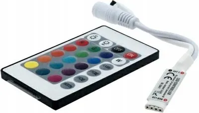 Obrázek produktu pro IR RGB ovladač 24 tlačítek 72W Mini