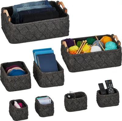 Produktbild von relaxdays 8-dielny organizér do skrine