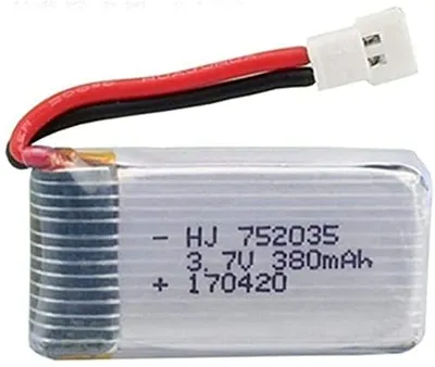 Obrázok produktu pre 1 zaseknutá 3,7V 380mAh Lipo Akku Hubsan X4 H107c H107d H107L,Syma X11 X11C, HS170 HS170C F180C HS170G TOZO Q2020 E016H E016F FX801