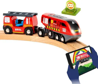 Produktbild von Smart Tech Sound Feuerwehreinsatz-Rettungs-Set BRIO 63600400