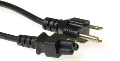 Immagine prodotto di ACT AK5076 Cavo di alimentazione nero 1,8 m spina di rete tipo A accoppiatore C5 (AK5076)