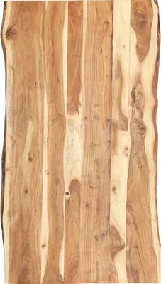 Obrázek produktu pro Stolní deska masivní akáciové dřevo 118 x (50–60) x 3,8 cm