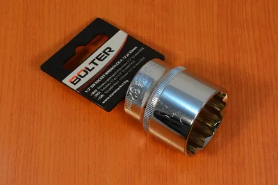 Produktbild von Stecknuss Steckschlüssel Einsätze Nüsse kurz Nuss 12 kant 1/2"-32mm