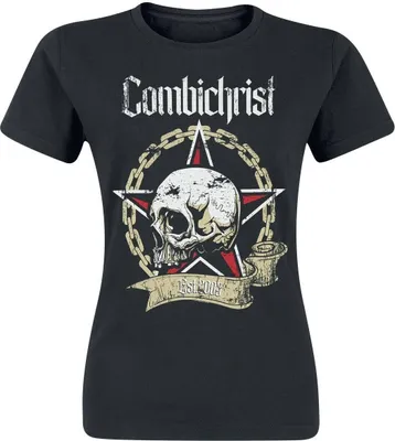 Produktbild von Combichrist - T-Shirt für Herren/Damen Uni PH1938 (S) (Schwarz)