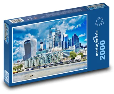 Produktbild von martinpuzzle - Puzzle 2000 Teile - Geschäftsviertel