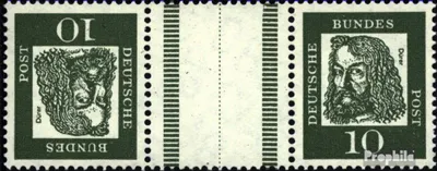 Produktbild von Briefmarken BRD (BR.Deutschland) 1961 Mi KZ1 gestempelt
