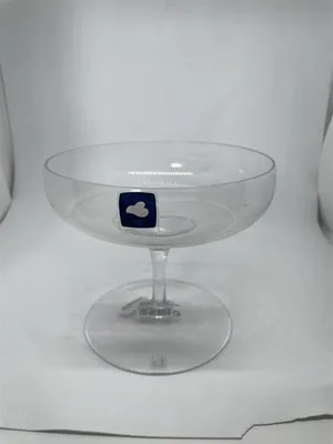 Produktbild von Leonardo Schale a. Fuß 12 cm klar/weiß 32257