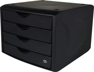 Produktbild von Soennecken Schubladenbox oeco 1614 schwarz