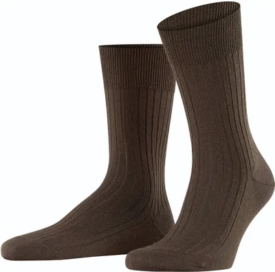 Produktbild von FALKE Bristol Pure Socken Herren brown 43-44