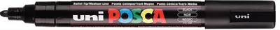 Obrázek produktu pro POSCA PC-5M, Černá, Kuličkový hrot, Černá, Plast, Kulatý, 2,5 mm