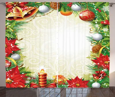 Immagine prodotto di ABAKUHAUS, tenda rustica per il nuovo anno, 280 x 175 cm, set da 2