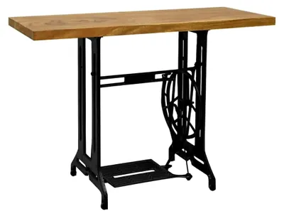 Produktbild von Nähmaschinentisch Konsolentisch Beistelltisch Schreibtisch Schminktisch Flurtisch Telefontisch 110x40x75cm