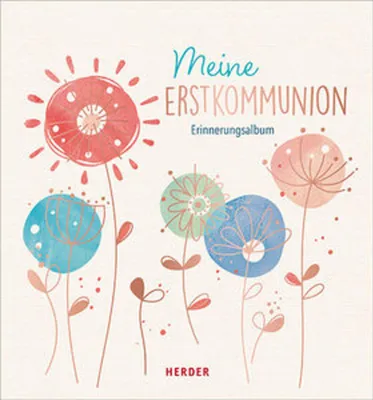Produktbild von Meine Erstkommunion Erinnerungsalbum Floral