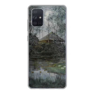Produktbild von MuchoWow® Handyhülle Schutzhülle Hülle für Samsung Galaxy A51 Heuhaufen - Piet Mondrian Silikon Softcase Handy Hülle - Schutzabdeckung