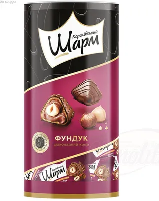 Produktbild von AVK Korolivsky Sharm Waffelkonfekt 235 g – Knusprige Waffelpralinen mit Schokoladenfüllung, ganzer Haselnuss und kakaohaltiger Glasur
