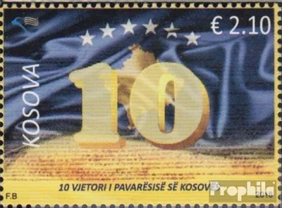 Produktbild von Briefmarken Kosovo 2018 Mi 415 (kompl.Ausg.) postfrisch Unabhängigkeit