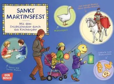Obrázek produktu pro Sankt Martinsfest. Kamishibai Bildkartenset.