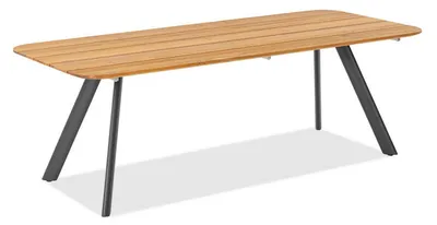 Produktbild von Niehoff Muro Teak Stativprofil Gartentisch Teak Holz