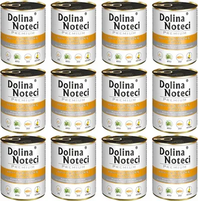 Immagine prodotto di DOLINA NOTECI PREMIUM cibo umido per cani ricco di anatra con zucca 800g