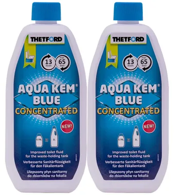 Produktbild von THETFORD Aqua Kem Blue 2 x 0,78 Liter Konzentrat